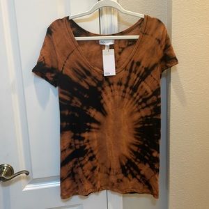Nordstrom brand size small T-shirt, reverse tie-dye by Candy.